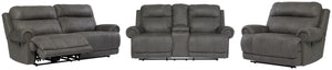 Austere Signature Design Traditional 3-Piece Living Room Set