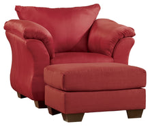 Load image into Gallery viewer, Darcy Signature Design 2-Piece Chair and Ottoman Set
