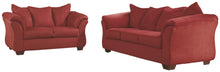 Load image into Gallery viewer, Darcy Signature Design 2-Piece Sofa with Loveseat Set
