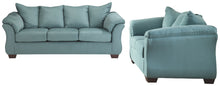 Load image into Gallery viewer, Darcy Signature Design 2-Piece Sofa with Loveseat Set
