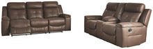 Load image into Gallery viewer, Jesolo Signature Design Family Spaces 2-Piece Living Room Set
