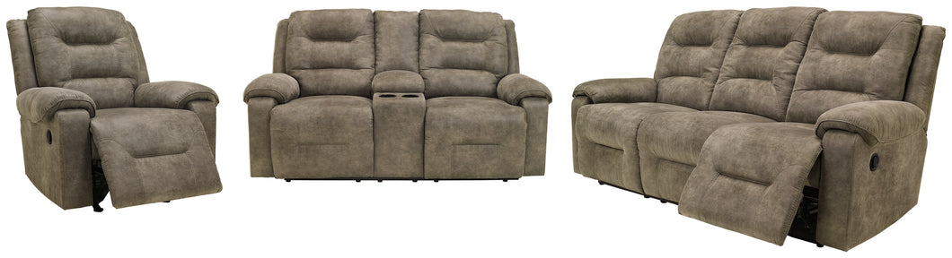 Rotation Signature Design Contemporary 3-Piece Living Room Set