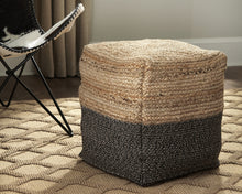 Load image into Gallery viewer, Sweed Valley Signature Design by Ashley Pouf
