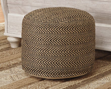Load image into Gallery viewer, Chevron Signature Design by Ashley Pouf
