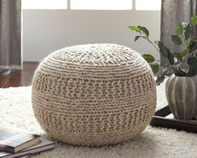 Load image into Gallery viewer, Benedict Signature Design by Ashley Pouf
