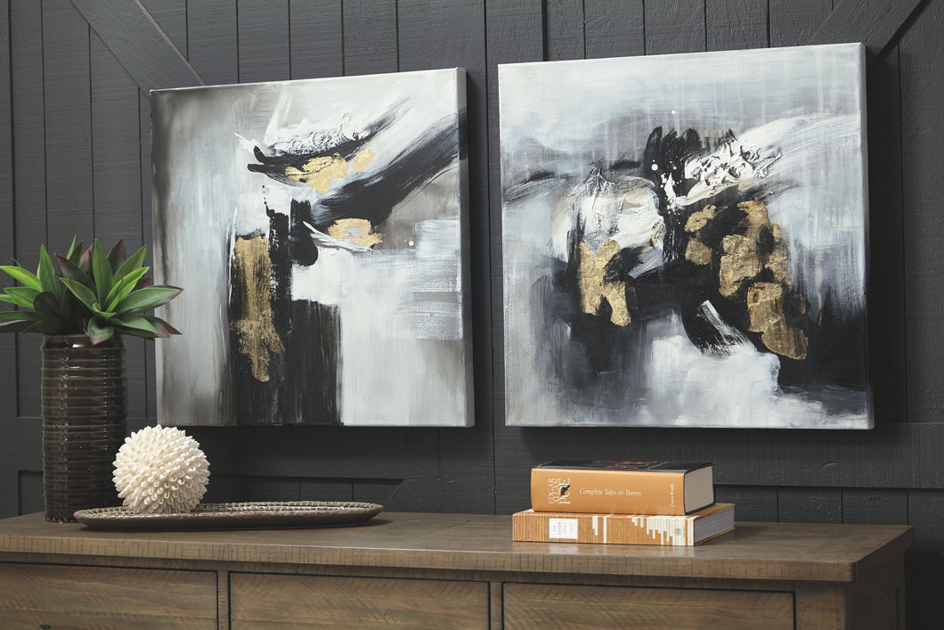 Jerrin Signature Design by Ashley Wall Art