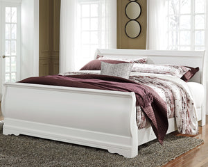 Anarasia Signature Design by Ashley King Sleigh Bed