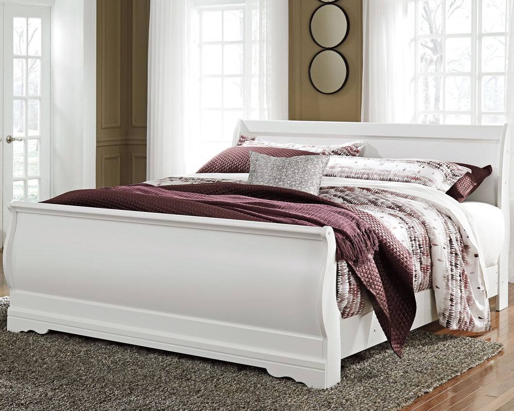 Anarasia Signature Design by Ashley King Sleigh Bed