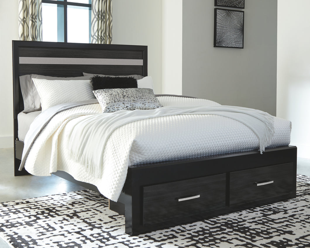 Starberry Signature Design by Ashley Queen Panel Bed with 2 Storage Drawers