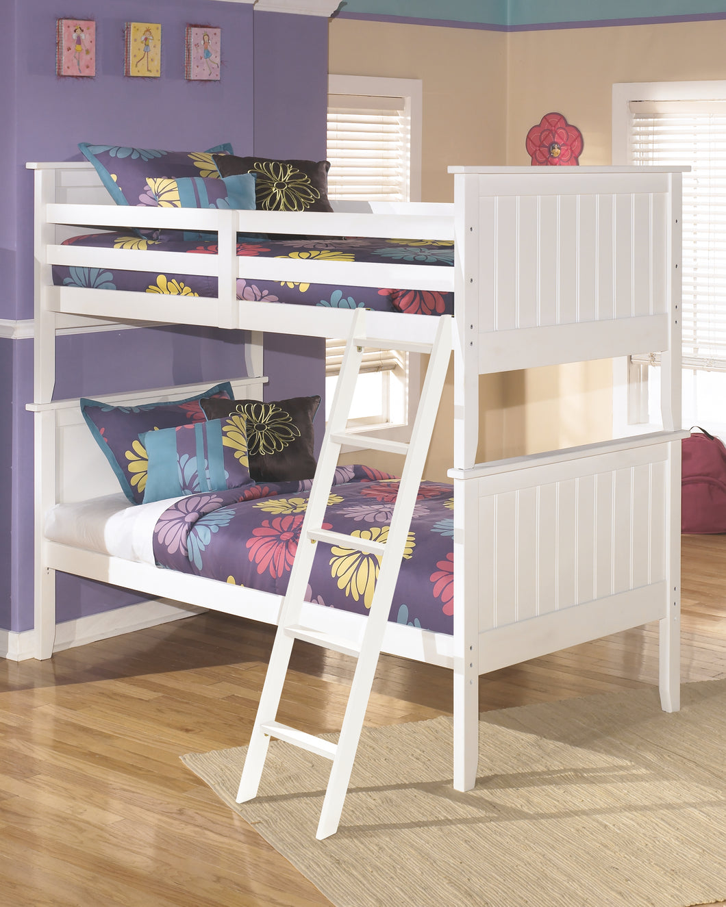 Lulu Signature Design by Ashley 3-Piece Twin over Twin Bunk Bed
