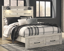 Load image into Gallery viewer, Cambeck Signature Design by Ashley Panel Bed with 2 Storage Drawers
