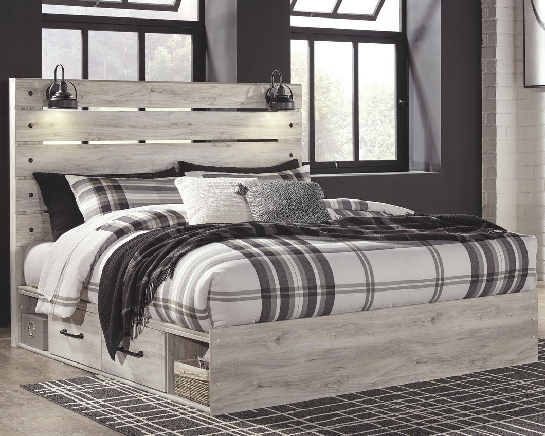 Cambeck Signature Design by Ashley King Panel Bed with 4 Storage Drawers