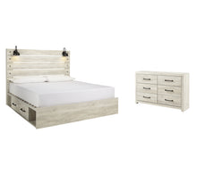 Load image into Gallery viewer, Cambeck Signature Design Master Bedroom 4-Piece Bedroom Set with 4 Storage Drawers
