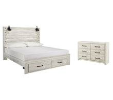 Load image into Gallery viewer, Cambeck Signature Design Master Bedroom 4-Piece Bedroom Set with Storage Drawers
