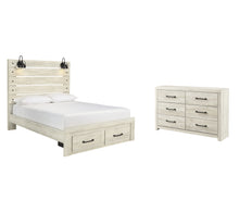 Load image into Gallery viewer, Cambeck Signature Design Master Bedroom 4-Piece Bedroom Set with Storage Drawers

