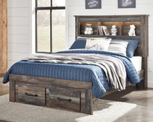 Load image into Gallery viewer, Drystan Signature Design by Ashley Bookcase Bed with 2 Storage Drawers
