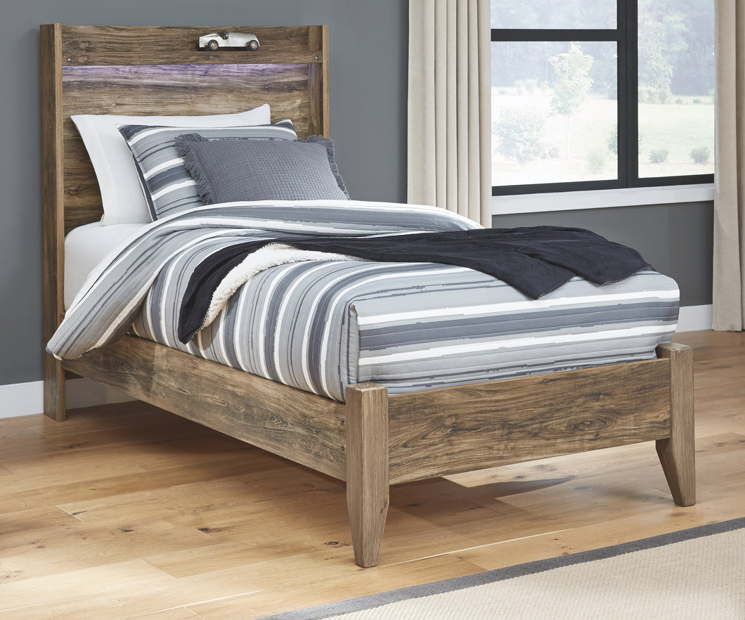 Rusthaven Signature Design by Ashley Twin Panel Bed