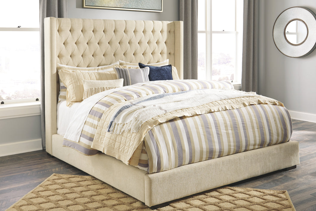 Norrister Signature Design by Ashley King Upholstered Bed