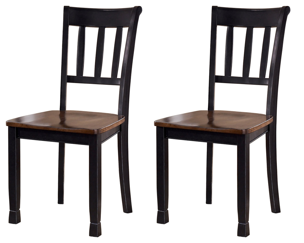 Owingsville Signature Design 2-Piece Dining Chair Set