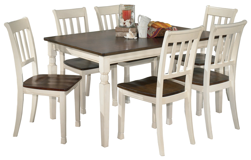 Whitesburg Signature Design 7-Piece Dining Room Set
