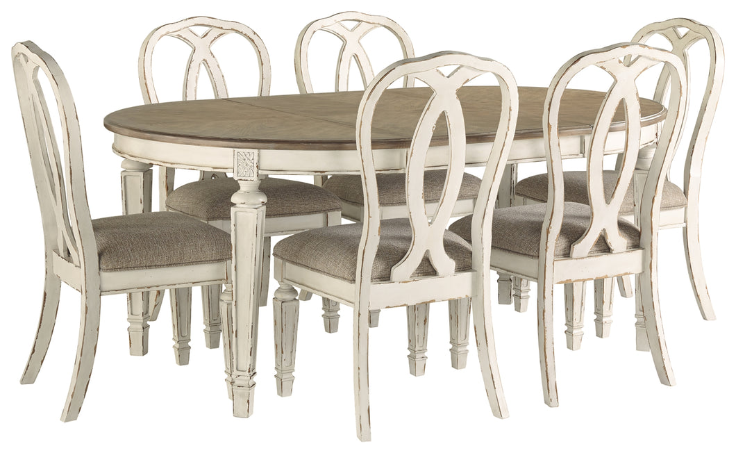 Realyn 7-Piece Dining Room Set