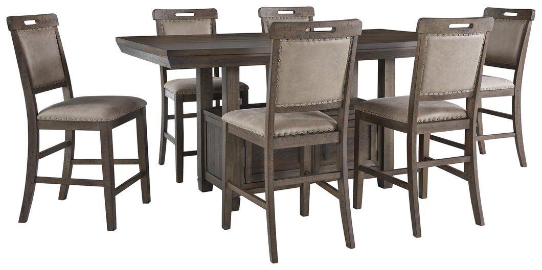 Johurst Benchcraft 7-Piece Dining Room Set