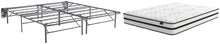 Load image into Gallery viewer, Chime 10 Inch Hybrid Sierra Sleep 2-Piece Mattress Set with Foundation
