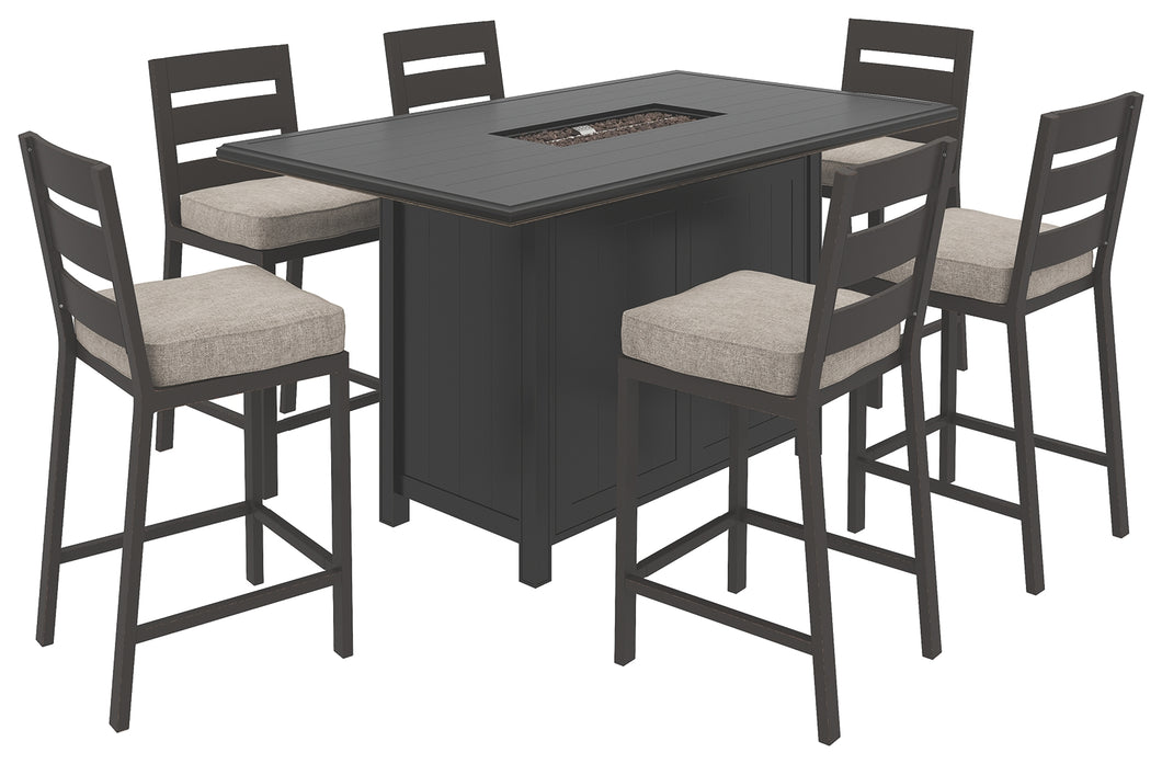 Perrymount Signature Design 7-Piece Outdoor Dining Set
